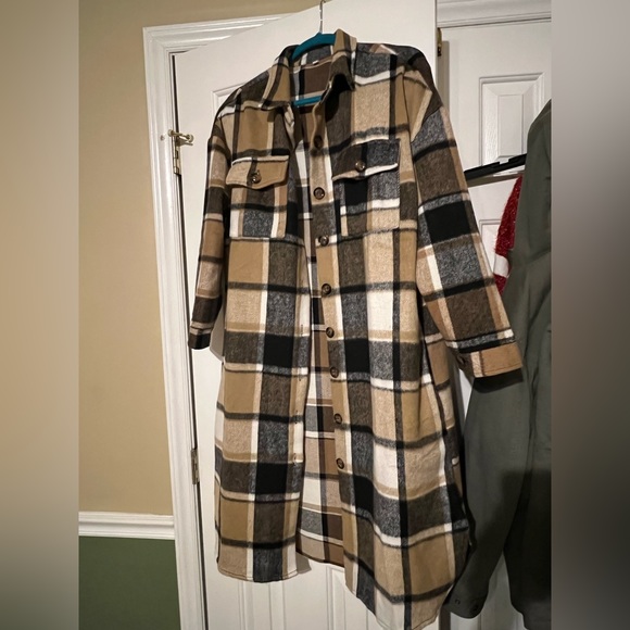 Flannel Shacket - Picture 3 of 6